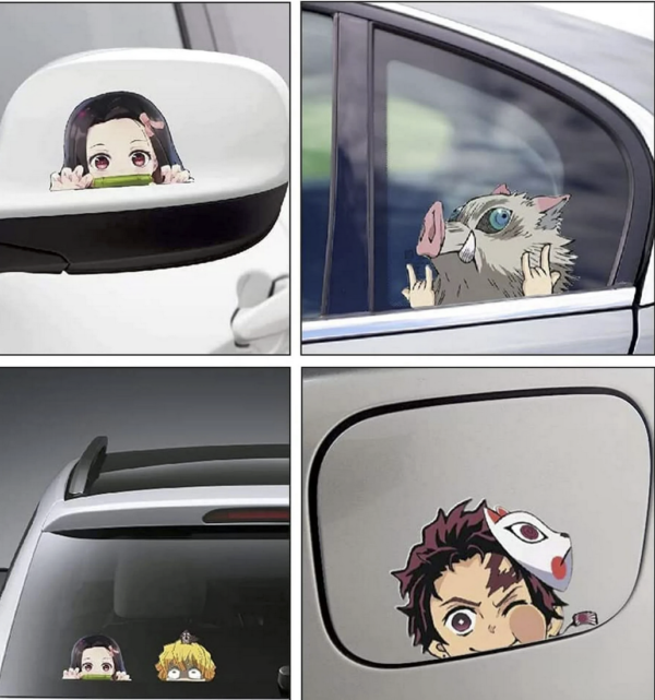 Anime Car Decals/Stickers