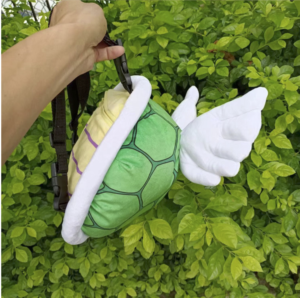 Green Koopa Paratroopa Plushie Backpack
