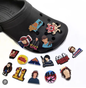 stranger things croc charms