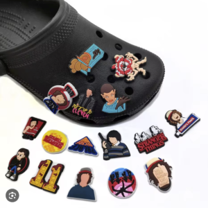 stranger things croc charms